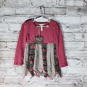 NWT Matilda Jane Gypsy Bohemian Girls Top